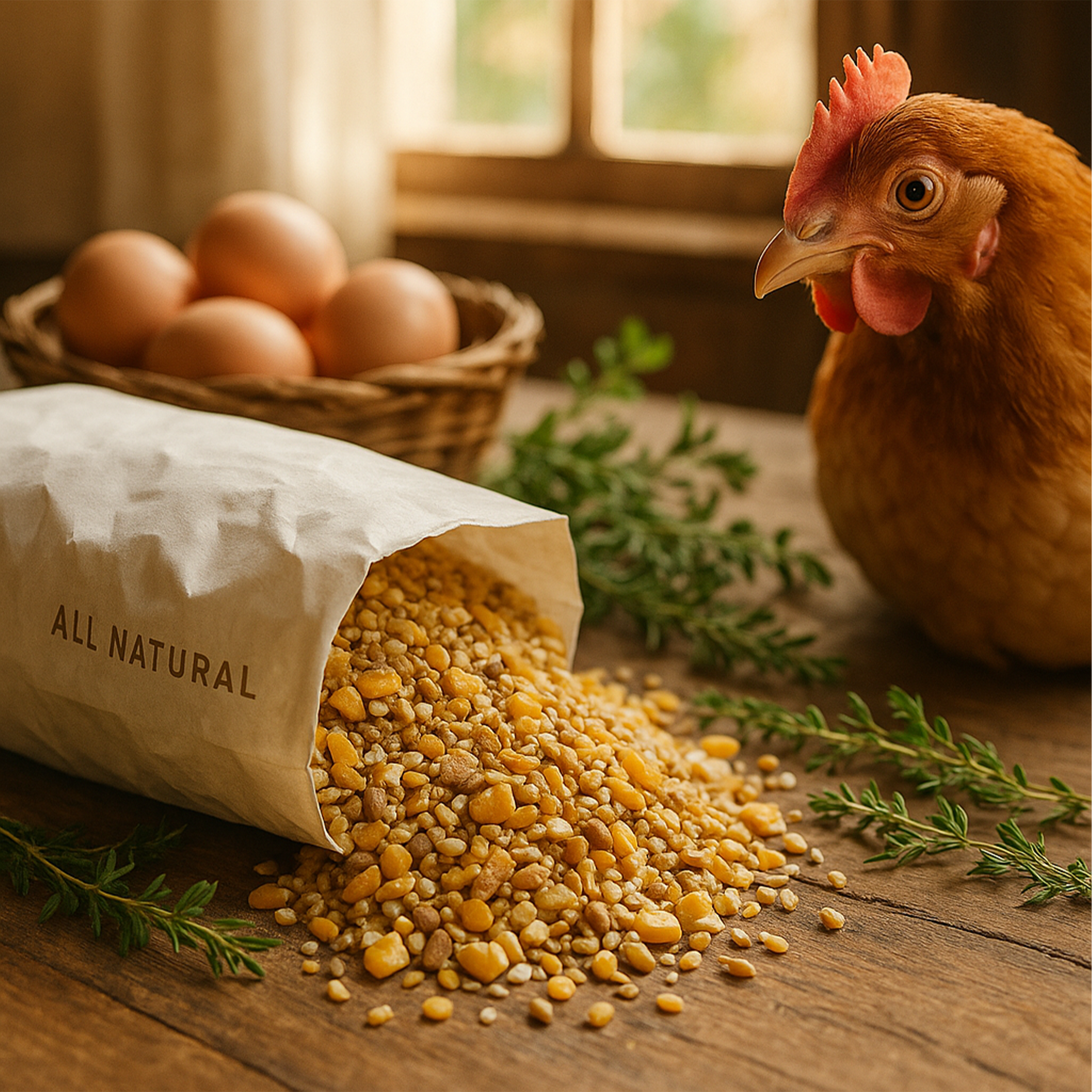 Key All Natural Layer 235 - Feed for Joyful Laying Hens
